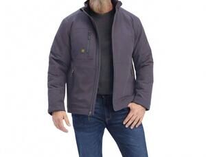 NEW ARIAT rebar dritek durastretch insulated jacket in periscope grey